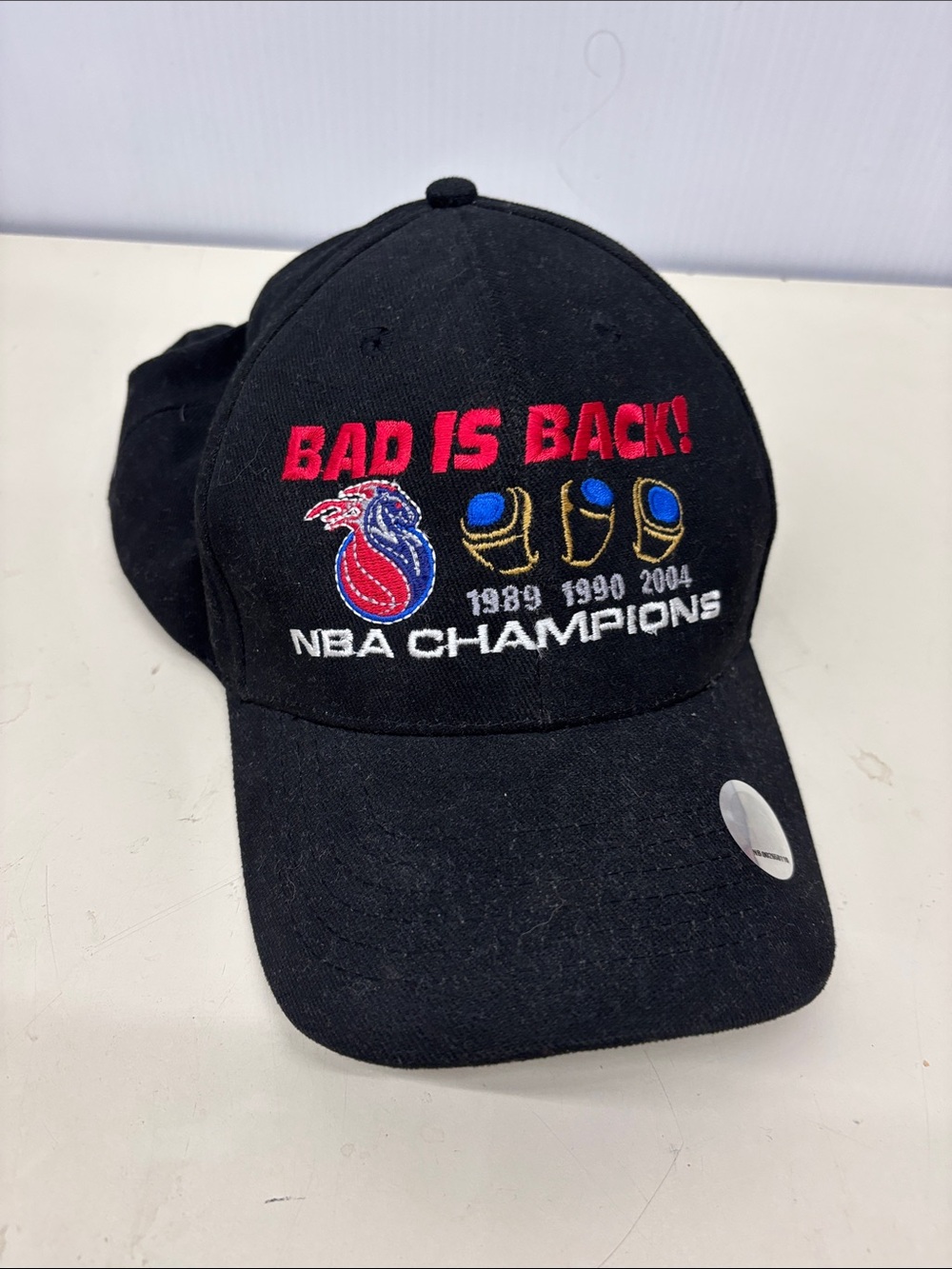 Headmaster Black 'Bad Is Back!' NBA Champions Embroidered Baseball Cap